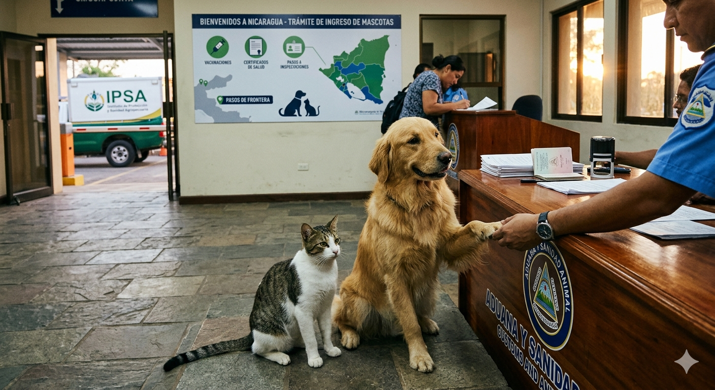 Pet relocation Nicaragua