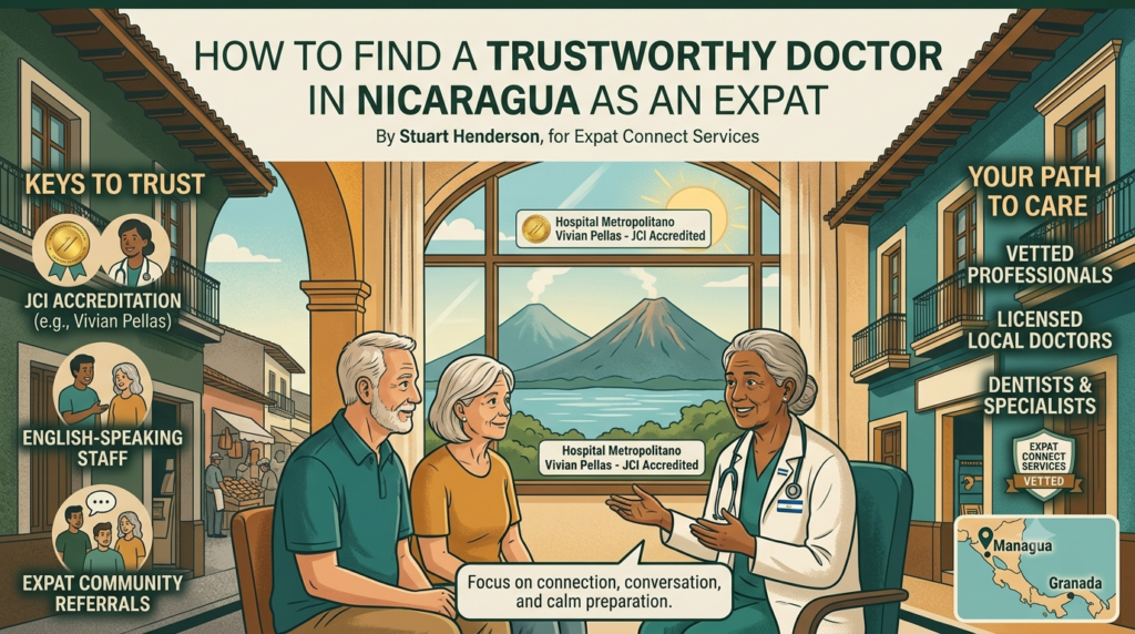 Nicaragua has excellent doctors. The hard part is knowing who to trust before you need one. A calm, honest guide for expats.