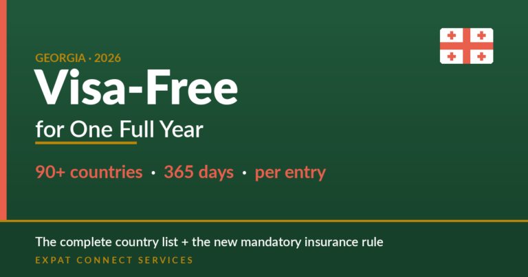 Georgia visa-free countries 2026